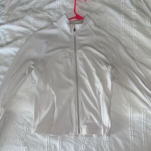 LULULEMON definitely cropped jacket in color bone size 6